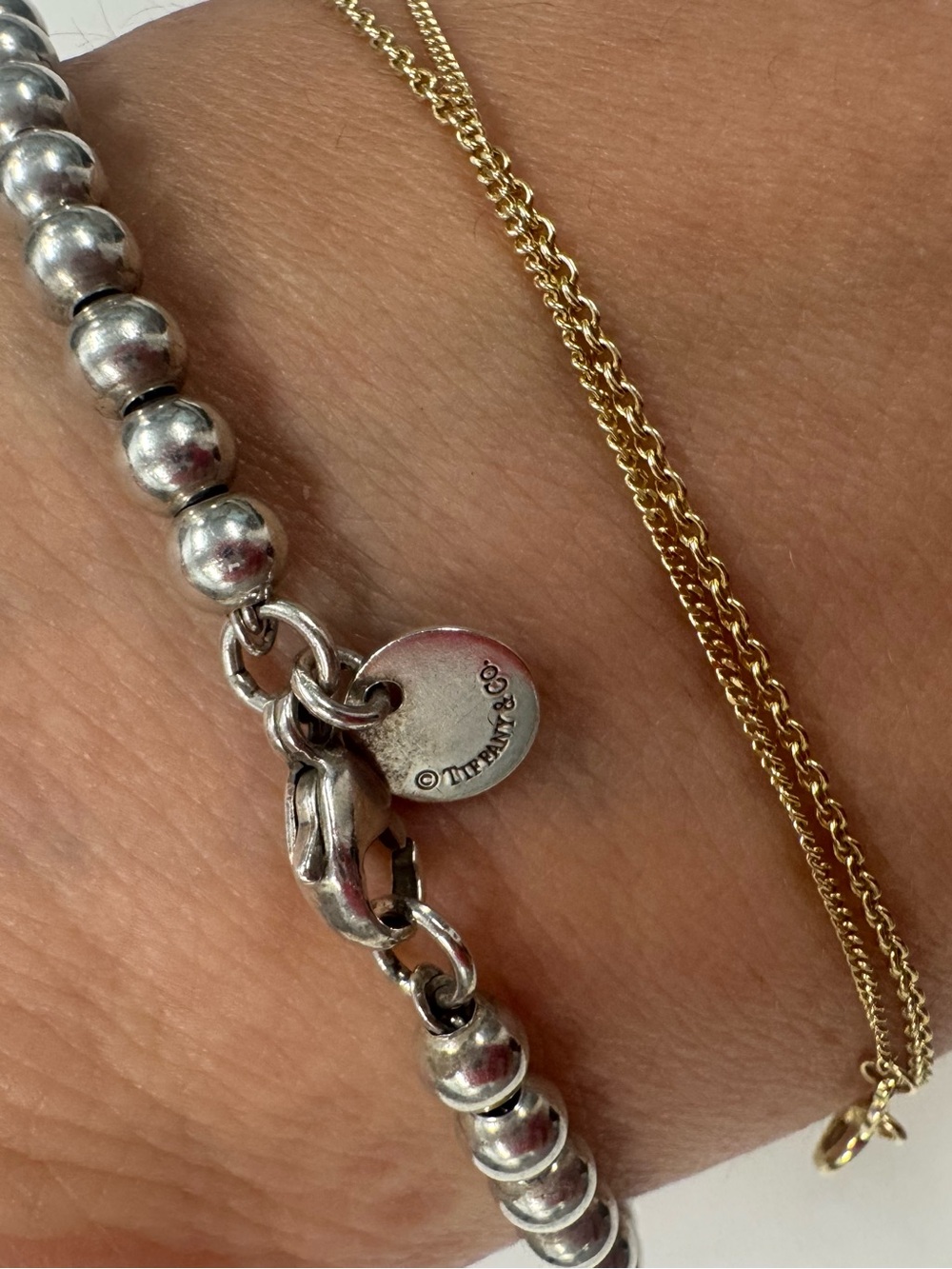 Tiffany Blue Heart Tag Bracelet - Picture 5 of 7